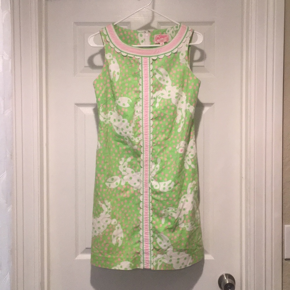 Lilly pulitzer crab tank dress